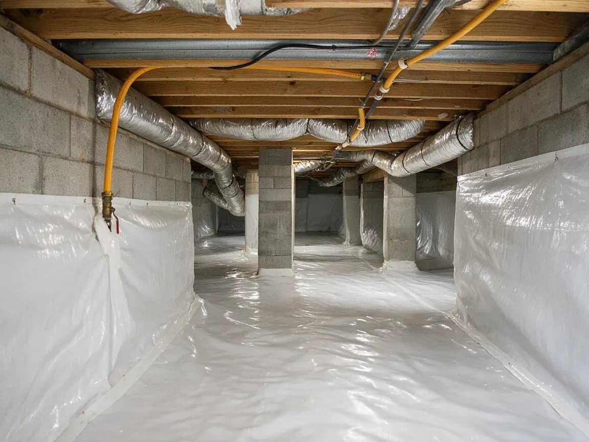 Crawl-Space Mold Remediation